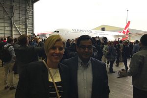 Keren-Rambow-GE-first-B787-being-delivered-in-the-Qantas-Hangar