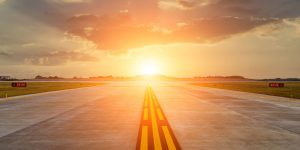 Women-in-Aviation-Runway-with-sunsetting